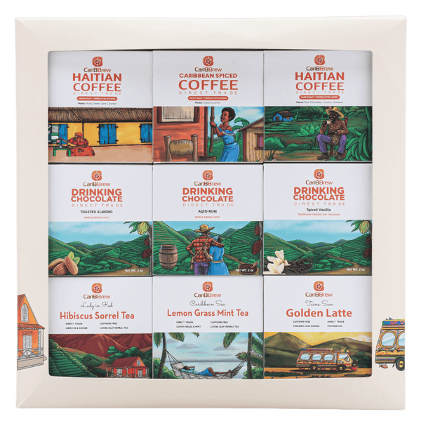 Caribbrew Gift Box: Coffee, Chocolate, and Tea