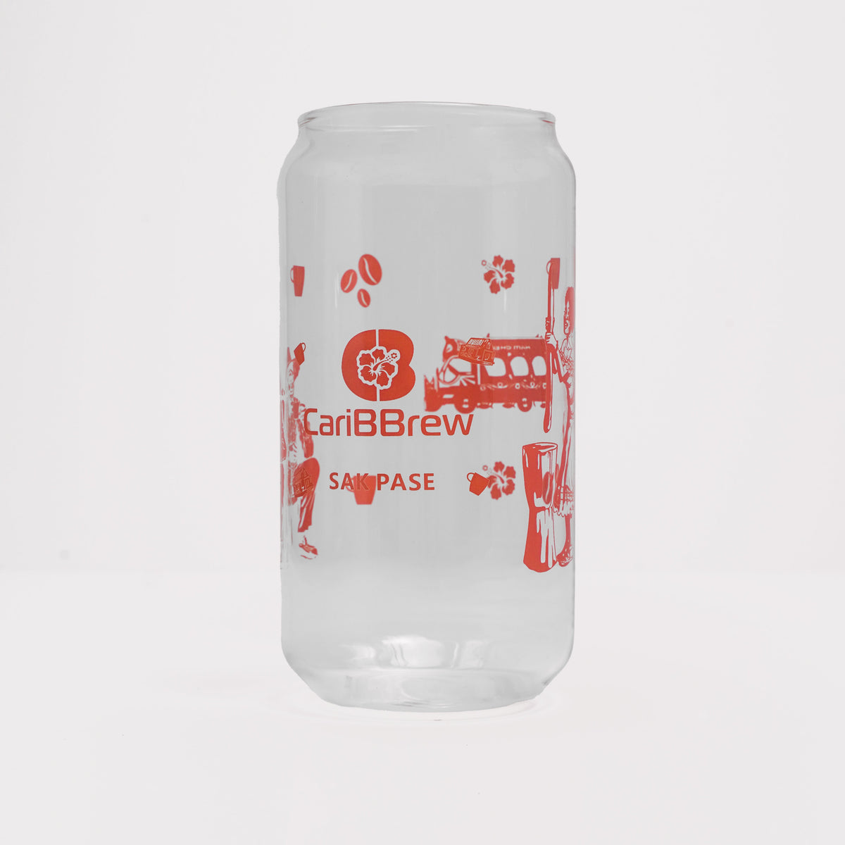 Clear Cold Brew Mug - Caribbrew