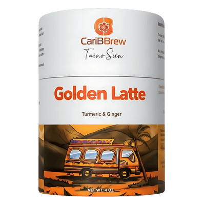 Golden Latte - Haitian Turmeric Ginger - 2 cts - CaribbrewTurmeric Ginger