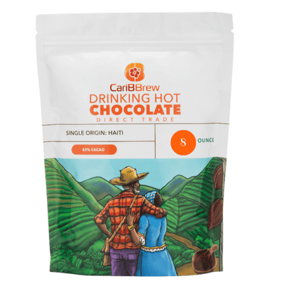Spiced Vanilla Haitian Hot Chocolate - 2 Bags - Caribbrew8 oz