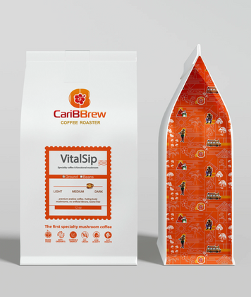 Caribbrew Mushroom Vitalsip Arabica Coffee 6oz - Caribbrew