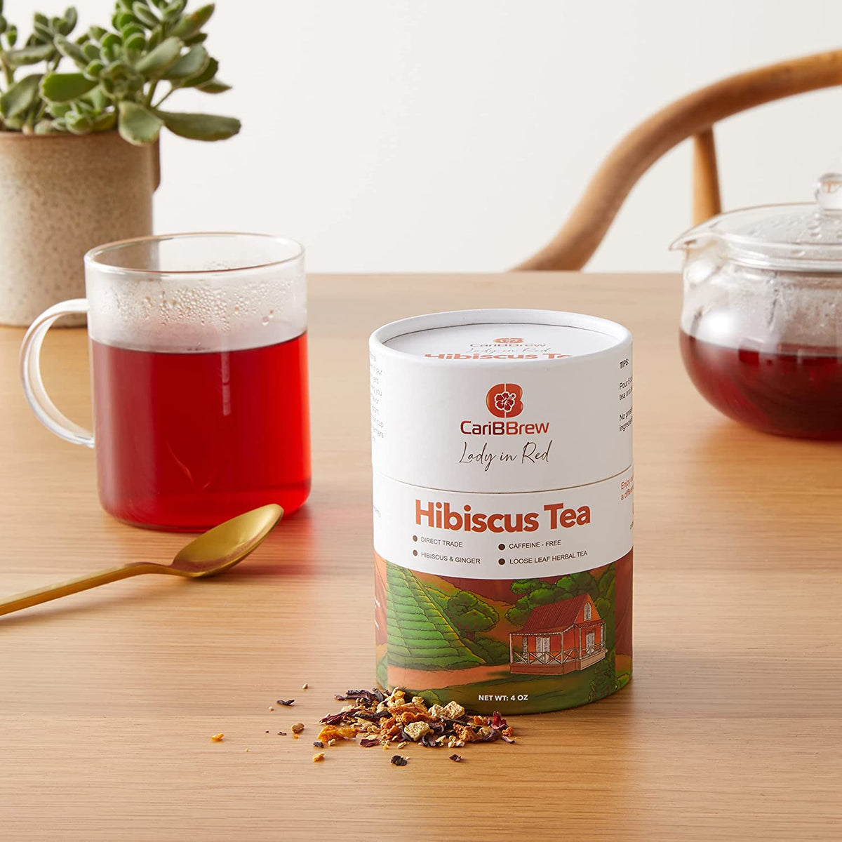 Hibiscus Sorrel Tea - 2 cts - CaribbrewHibiscus
